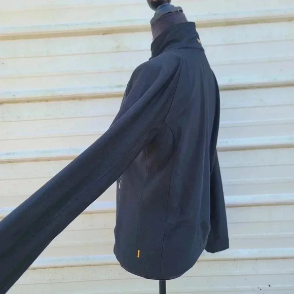 Women’s Black Lucy Tech Athletic Full Zip Long Sleeve Stretch Full Zip Dry sz M - Picture 5 of 9